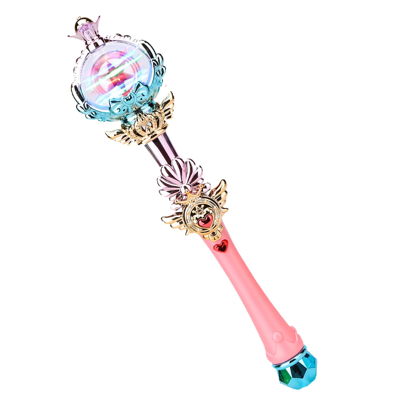 魔法のステッキ 他 魔法少女 ステッキ ドール用 星 マジック杖 赤 青 DDサイズ可 2本